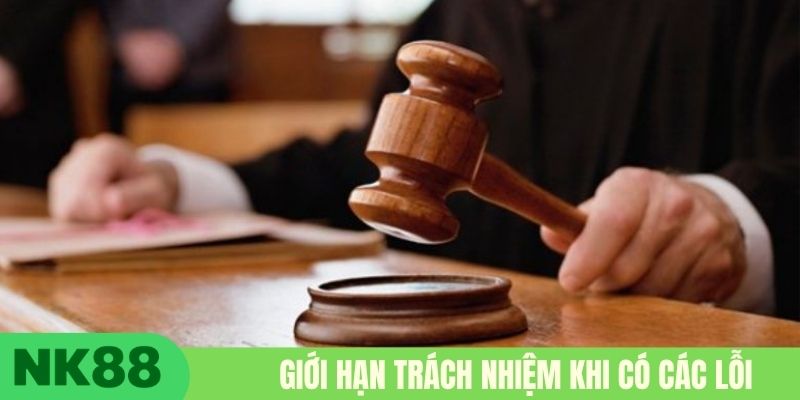 Giới hạn trách nhiệm khi có các lỗi